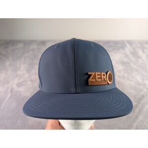 Branded Bills Zero Fightgear Hat Style 585 Navy Blue Performance Snapback Cap